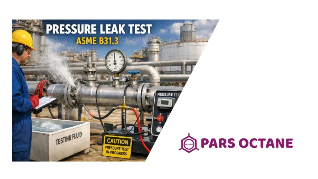 piping pressure test according to asme b31.3